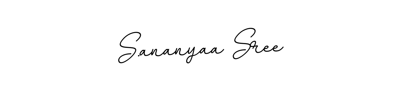 Make a short S.ananyaa Sree signature style. Manage your documents anywhere anytime using BallpointsItalic-DORy9. Create and add eSignatures, submit forms, share and send files easily. S.ananyaa Sree signature style 11 images and pictures png