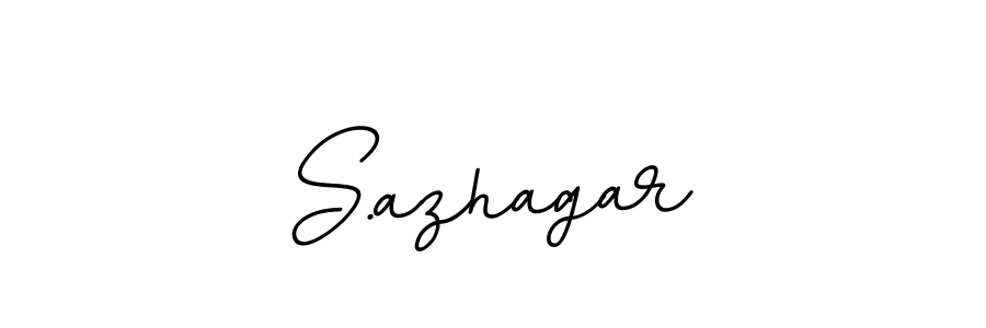 Make a beautiful signature design for name S.azhagar. With this signature (BallpointsItalic-DORy9) style, you can create a handwritten signature for free. S.azhagar signature style 11 images and pictures png