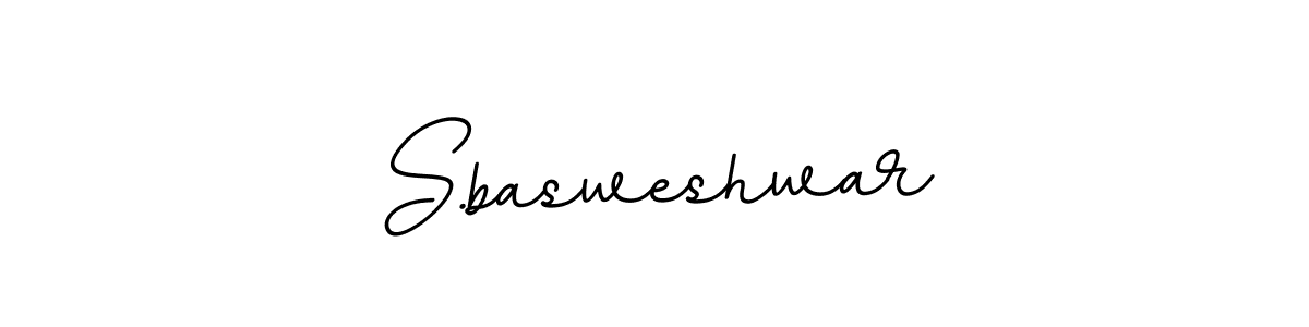 if you are searching for the best signature style for your name S.basweshwar. so please give up your signature search. here we have designed multiple signature styles  using BallpointsItalic-DORy9. S.basweshwar signature style 11 images and pictures png