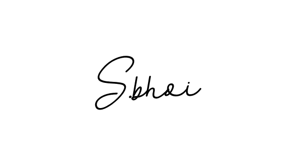 Make a beautiful signature design for name S.bhoi. With this signature (BallpointsItalic-DORy9) style, you can create a handwritten signature for free. S.bhoi signature style 11 images and pictures png