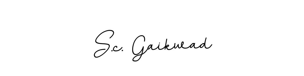 BallpointsItalic-DORy9 is a professional signature style that is perfect for those who want to add a touch of class to their signature. It is also a great choice for those who want to make their signature more unique. Get S.c. Gaikwad name to fancy signature for free. S.c. Gaikwad signature style 11 images and pictures png