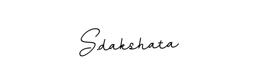 S.dakshata stylish signature style. Best Handwritten Sign (BallpointsItalic-DORy9) for my name. Handwritten Signature Collection Ideas for my name S.dakshata. S.dakshata signature style 11 images and pictures png