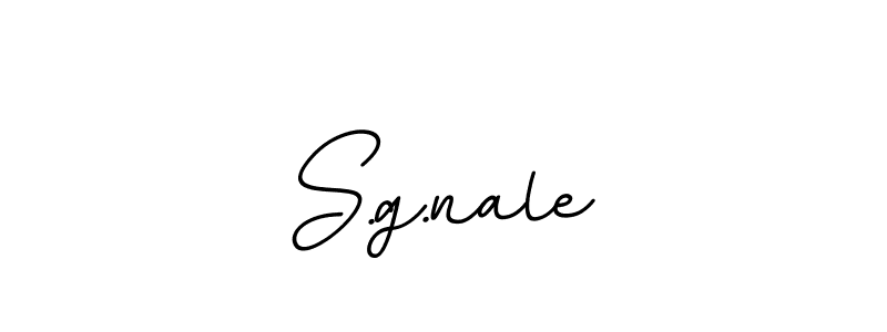 Use a signature maker to create a handwritten signature online. With this signature software, you can design (BallpointsItalic-DORy9) your own signature for name S.g.nale. S.g.nale signature style 11 images and pictures png