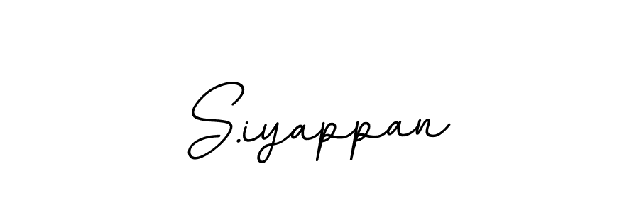 S.iyappan stylish signature style. Best Handwritten Sign (BallpointsItalic-DORy9) for my name. Handwritten Signature Collection Ideas for my name S.iyappan. S.iyappan signature style 11 images and pictures png