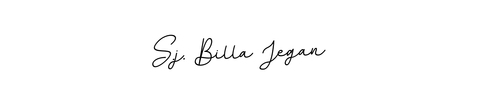 Make a beautiful signature design for name S.j. Billa Jegan. Use this online signature maker to create a handwritten signature for free. S.j. Billa Jegan signature style 11 images and pictures png