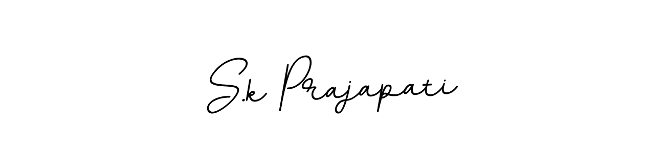 Create a beautiful signature design for name S.k Prajapati. With this signature (BallpointsItalic-DORy9) fonts, you can make a handwritten signature for free. S.k Prajapati signature style 11 images and pictures png