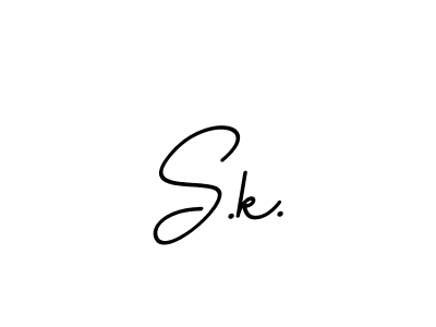 Also You can easily find your signature by using the search form. We will create S.k. name handwritten signature images for you free of cost using BallpointsItalic-DORy9 sign style. S.k. signature style 11 images and pictures png