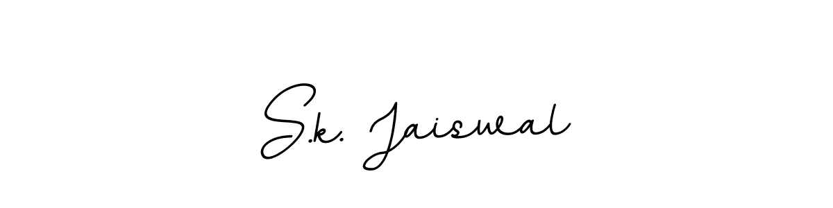 Similarly BallpointsItalic-DORy9 is the best handwritten signature design. Signature creator online .You can use it as an online autograph creator for name S.k. Jaiswal. S.k. Jaiswal signature style 11 images and pictures png