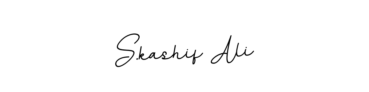 Use a signature maker to create a handwritten signature online. With this signature software, you can design (BallpointsItalic-DORy9) your own signature for name S.kashif Ali. S.kashif Ali signature style 11 images and pictures png