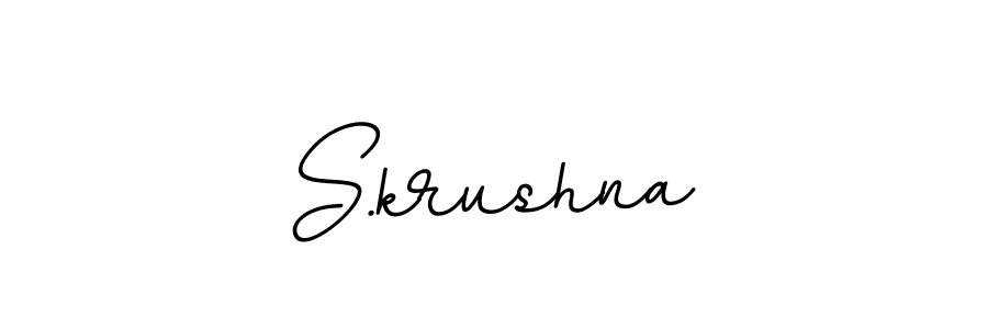 How to Draw S.krushna signature style? BallpointsItalic-DORy9 is a latest design signature styles for name S.krushna. S.krushna signature style 11 images and pictures png