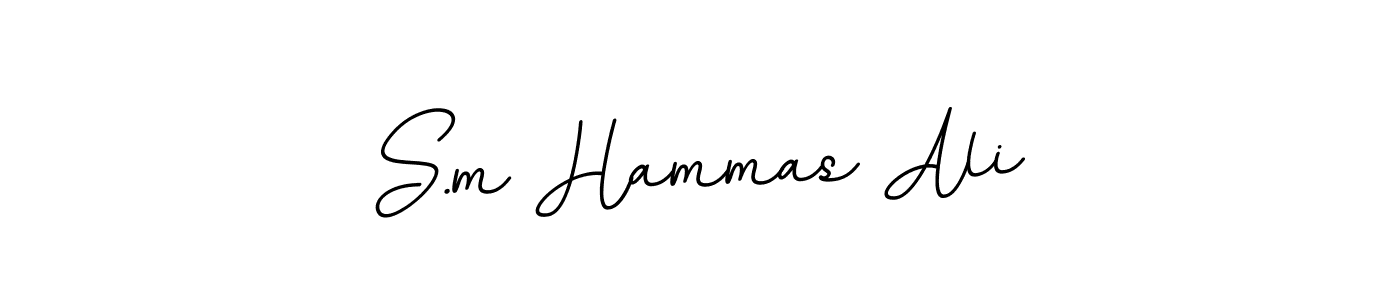 if you are searching for the best signature style for your name S.m Hammas Ali. so please give up your signature search. here we have designed multiple signature styles  using BallpointsItalic-DORy9. S.m Hammas Ali signature style 11 images and pictures png