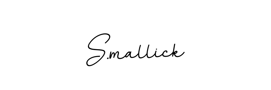 You should practise on your own different ways (BallpointsItalic-DORy9) to write your name (S.mallick) in signature. don't let someone else do it for you. S.mallick signature style 11 images and pictures png