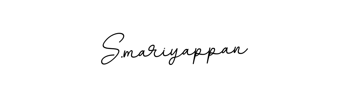 if you are searching for the best signature style for your name S.mariyappan. so please give up your signature search. here we have designed multiple signature styles  using BallpointsItalic-DORy9. S.mariyappan signature style 11 images and pictures png