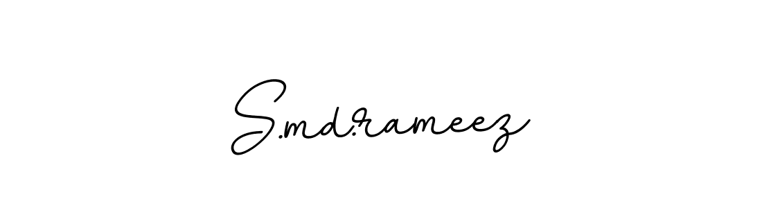 This is the best signature style for the S.md.rameez name. Also you like these signature font (BallpointsItalic-DORy9). Mix name signature. S.md.rameez signature style 11 images and pictures png