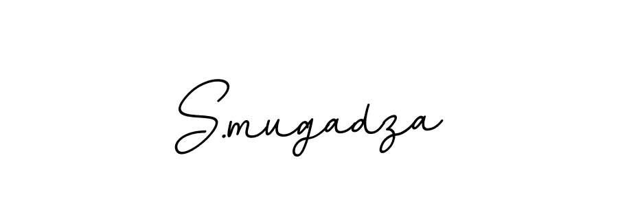 You should practise on your own different ways (BallpointsItalic-DORy9) to write your name (S.mugadza) in signature. don't let someone else do it for you. S.mugadza signature style 11 images and pictures png