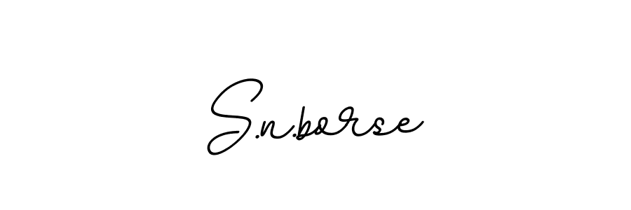 How to Draw S.n.borse signature style? BallpointsItalic-DORy9 is a latest design signature styles for name S.n.borse. S.n.borse signature style 11 images and pictures png