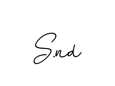 You can use this online signature creator to create a handwritten signature for the name S.nd. This is the best online autograph maker. S.nd signature style 11 images and pictures png