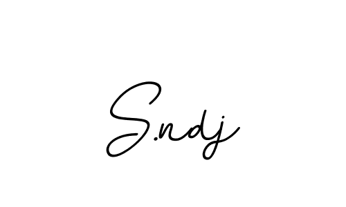 Similarly BallpointsItalic-DORy9 is the best handwritten signature design. Signature creator online .You can use it as an online autograph creator for name S.ndj. S.ndj signature style 11 images and pictures png