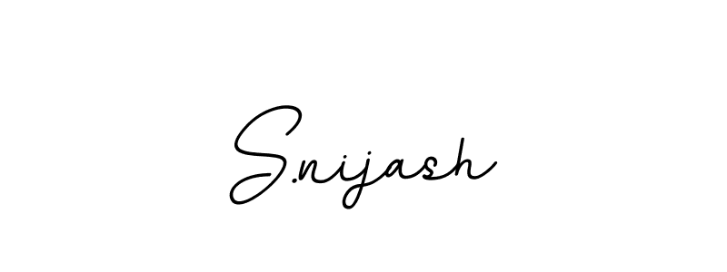 Best and Professional Signature Style for S.nijash. BallpointsItalic-DORy9 Best Signature Style Collection. S.nijash signature style 11 images and pictures png