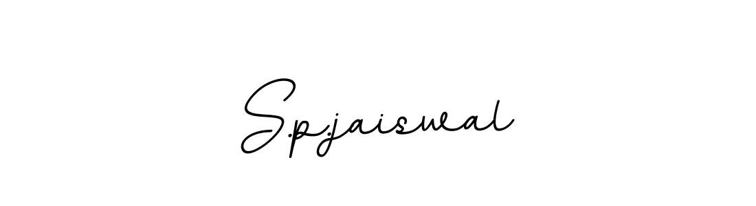 Make a beautiful signature design for name S.p.jaiswal. Use this online signature maker to create a handwritten signature for free. S.p.jaiswal signature style 11 images and pictures png