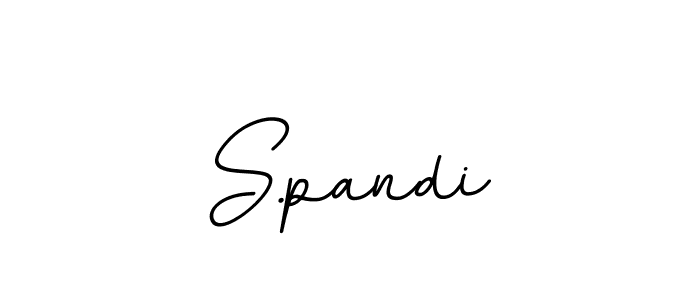 S.pandi stylish signature style. Best Handwritten Sign (BallpointsItalic-DORy9) for my name. Handwritten Signature Collection Ideas for my name S.pandi. S.pandi signature style 11 images and pictures png