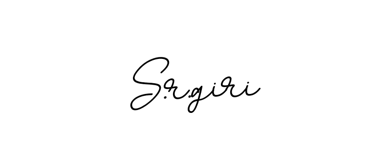 if you are searching for the best signature style for your name S.r.giri. so please give up your signature search. here we have designed multiple signature styles  using BallpointsItalic-DORy9. S.r.giri signature style 11 images and pictures png