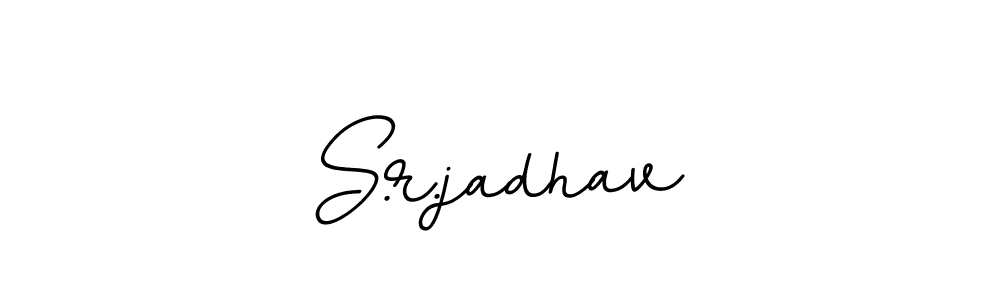 Make a beautiful signature design for name S.r.jadhav. Use this online signature maker to create a handwritten signature for free. S.r.jadhav signature style 11 images and pictures png