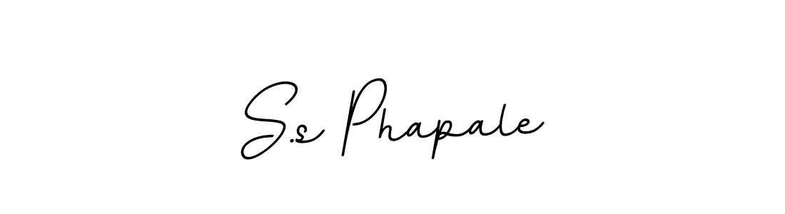 Create a beautiful signature design for name S.s Phapale. With this signature (BallpointsItalic-DORy9) fonts, you can make a handwritten signature for free. S.s Phapale signature style 11 images and pictures png