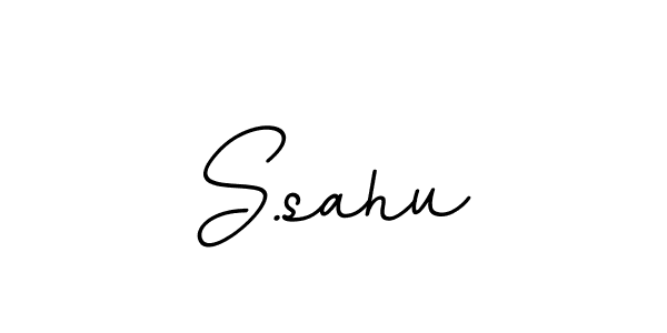 How to make S.sahu signature? BallpointsItalic-DORy9 is a professional autograph style. Create handwritten signature for S.sahu name. S.sahu signature style 11 images and pictures png