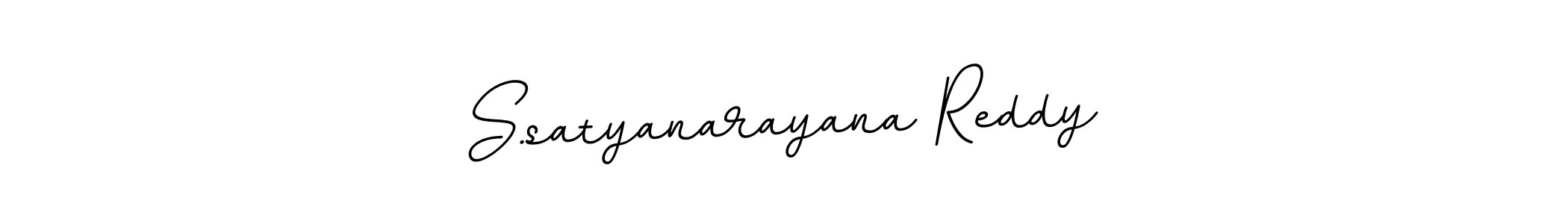 How to make S.satyanarayana Reddy name signature. Use BallpointsItalic-DORy9 style for creating short signs online. This is the latest handwritten sign. S.satyanarayana Reddy signature style 11 images and pictures png