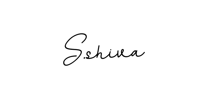 Create a beautiful signature design for name S.shiva. With this signature (BallpointsItalic-DORy9) fonts, you can make a handwritten signature for free. S.shiva signature style 11 images and pictures png