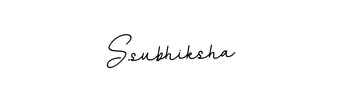 Also we have S.subhiksha name is the best signature style. Create professional handwritten signature collection using BallpointsItalic-DORy9 autograph style. S.subhiksha signature style 11 images and pictures png