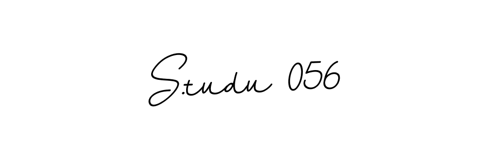 Make a beautiful signature design for name S.tudu 056. With this signature (BallpointsItalic-DORy9) style, you can create a handwritten signature for free. S.tudu 056 signature style 11 images and pictures png