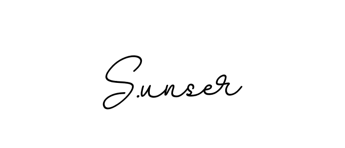 Make a beautiful signature design for name S.unser. With this signature (BallpointsItalic-DORy9) style, you can create a handwritten signature for free. S.unser signature style 11 images and pictures png