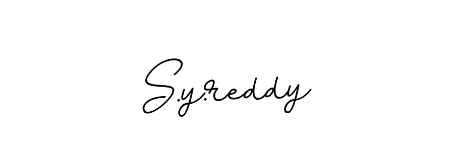 if you are searching for the best signature style for your name S.y.reddy. so please give up your signature search. here we have designed multiple signature styles  using BallpointsItalic-DORy9. S.y.reddy signature style 11 images and pictures png