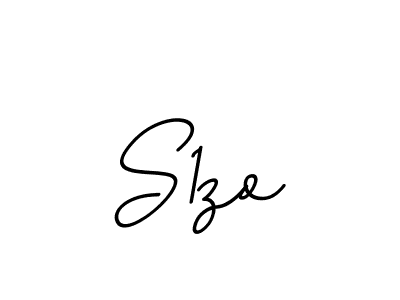 Create a beautiful signature design for name S1zo. With this signature (BallpointsItalic-DORy9) fonts, you can make a handwritten signature for free. S1zo signature style 11 images and pictures png