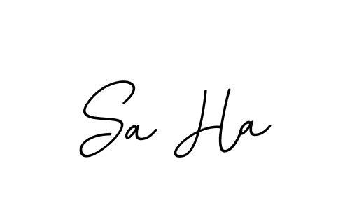 The best way (BallpointsItalic-DORy9) to make a short signature is to pick only two or three words in your name. The name Sa Ha include a total of six letters. For converting this name. Sa Ha signature style 11 images and pictures png