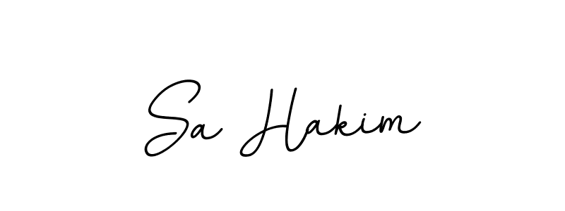 It looks lik you need a new signature style for name Sa Hakim. Design unique handwritten (BallpointsItalic-DORy9) signature with our free signature maker in just a few clicks. Sa Hakim signature style 11 images and pictures png