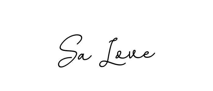 You should practise on your own different ways (BallpointsItalic-DORy9) to write your name (Sa Love) in signature. don't let someone else do it for you. Sa Love signature style 11 images and pictures png