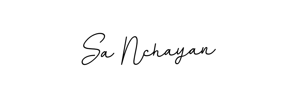 You can use this online signature creator to create a handwritten signature for the name Sa Nchayan. This is the best online autograph maker. Sa Nchayan signature style 11 images and pictures png
