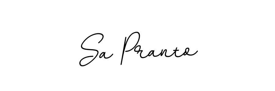 Design your own signature with our free online signature maker. With this signature software, you can create a handwritten (BallpointsItalic-DORy9) signature for name Sa Pranto. Sa Pranto signature style 11 images and pictures png