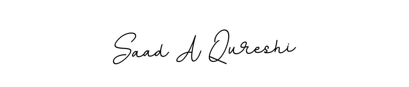 Make a beautiful signature design for name Saad A Qureshi. Use this online signature maker to create a handwritten signature for free. Saad A Qureshi signature style 11 images and pictures png