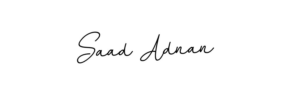 Make a beautiful signature design for name Saad Adnan. With this signature (BallpointsItalic-DORy9) style, you can create a handwritten signature for free. Saad Adnan signature style 11 images and pictures png