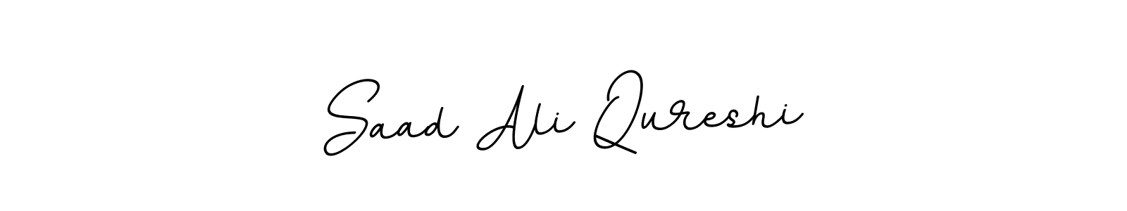 Saad Ali Qureshi stylish signature style. Best Handwritten Sign (BallpointsItalic-DORy9) for my name. Handwritten Signature Collection Ideas for my name Saad Ali Qureshi. Saad Ali Qureshi signature style 11 images and pictures png