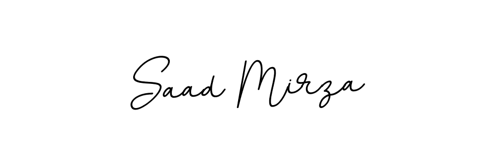 The best way (BallpointsItalic-DORy9) to make a short signature is to pick only two or three words in your name. The name Saad Mirza include a total of six letters. For converting this name. Saad Mirza signature style 11 images and pictures png