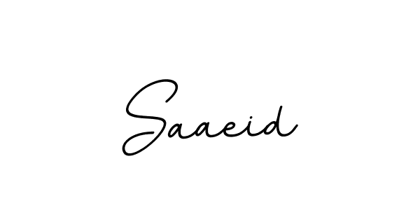 The best way (BallpointsItalic-DORy9) to make a short signature is to pick only two or three words in your name. The name Saaeid include a total of six letters. For converting this name. Saaeid signature style 11 images and pictures png