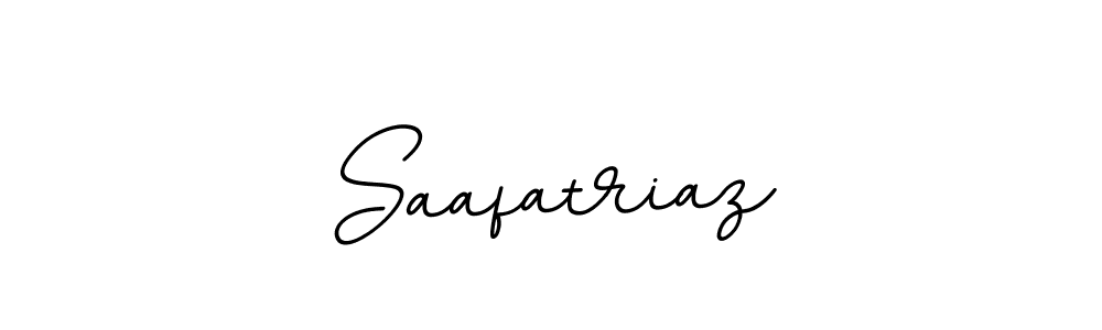 Use a signature maker to create a handwritten signature online. With this signature software, you can design (BallpointsItalic-DORy9) your own signature for name Saafatriaz. Saafatriaz signature style 11 images and pictures png
