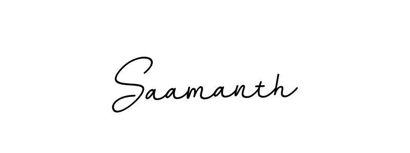 if you are searching for the best signature style for your name Saamanth. so please give up your signature search. here we have designed multiple signature styles  using BallpointsItalic-DORy9. Saamanth signature style 11 images and pictures png