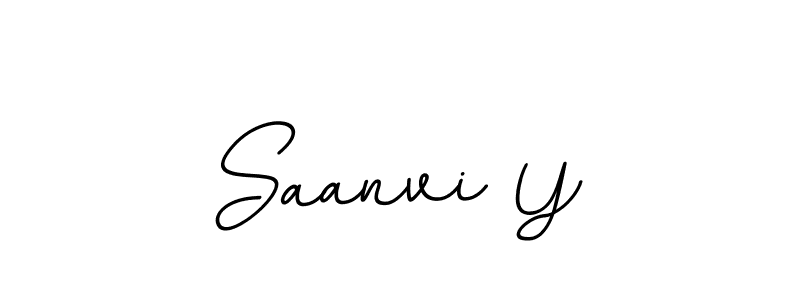 Use a signature maker to create a handwritten signature online. With this signature software, you can design (BallpointsItalic-DORy9) your own signature for name Saanvi Y. Saanvi Y signature style 11 images and pictures png