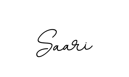 How to make Saari name signature. Use BallpointsItalic-DORy9 style for creating short signs online. This is the latest handwritten sign. Saari signature style 11 images and pictures png